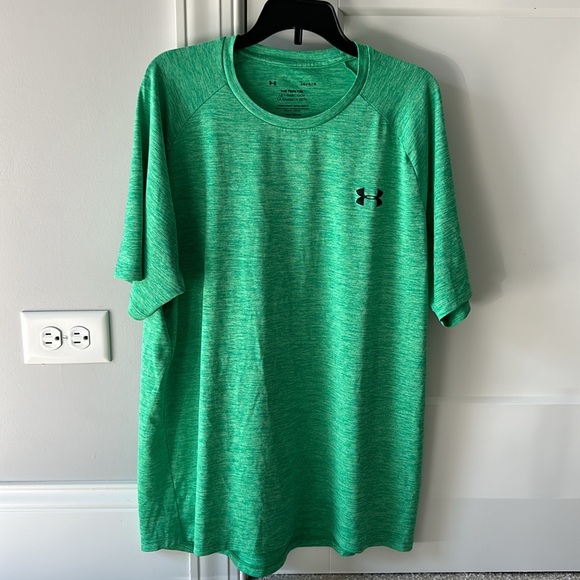 Under Armour The Tech Tee Trio (Green/Black/Blue) - Picture 2 of 10